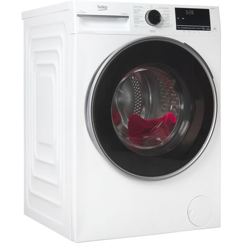 BEKO Waschtrockner "B3DFT512447W", Wasch_Trocken_Zyklus: D (A-G), weiß, B:60cm H:84,5cm T:65cm, Waschtrockner, Waschtrockner mit Dampf gegen Falten und Flecken, Waschtrockner