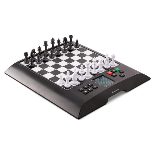 Schachcomputer ChessGenius mit >2000 ELO, 20x20 cm Brett, 7 Sprachen