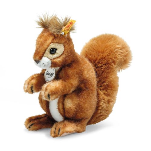 Steiff Niki squirrel, Spielzeug-Eichhörnchen