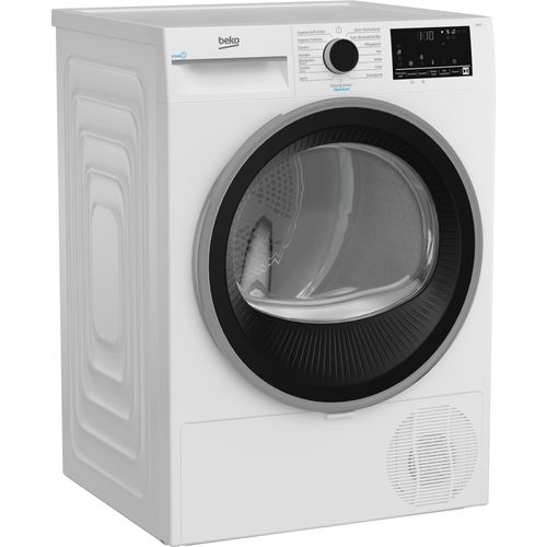 BEKO Wärmepumpentrockner "B3T4224SD", Energieeffizienz: C (A-G), weiß, B:59,8cm H:84,6cm T:67,2cm, Trockner, Mit 62 dB trocknet das Gerät leise und schont die Wäsche.