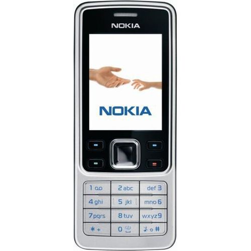 Nokia 6300 Handy (ohne Simlock) silber ohne Vertrag v. Händler