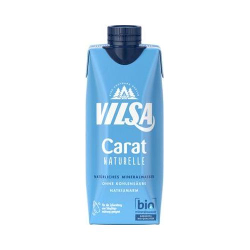Vilsa Mineralwasser Carat Naturelle, 1 Packung mit 0,5 l