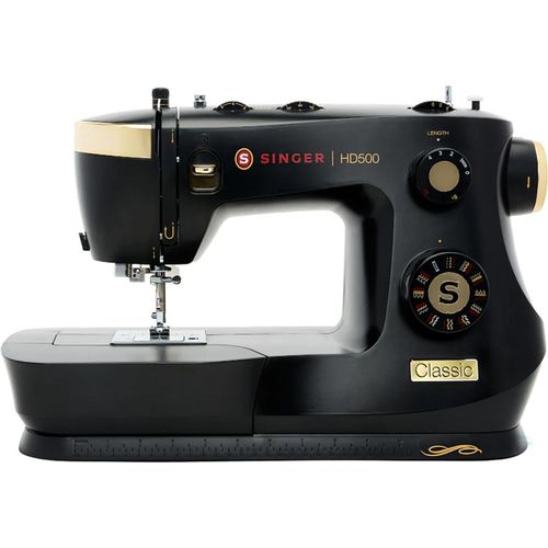 SINGER HD500 Nähmaschine für dicke Stoffe & Jeans, 32 Stiche, Freiarm