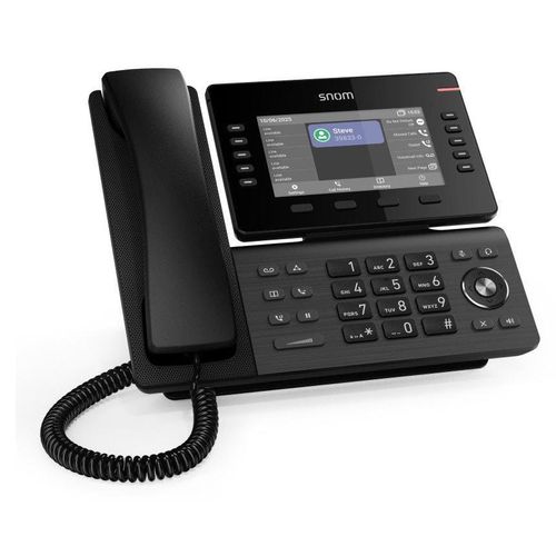 Snom D815WB VOIP Telefon SIP o. Netzteil Weiss - Telefon - Voice-Over-IP