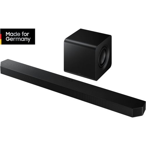 SAMSUNG Soundbar "HW-Q810GF Q-Soundbar", schwarz, B:110,7cm H:6,04cm T:12cm, Lautsprecher, 5.1.2-Kanal Sound System, Kabellos Dolby Atmos I DTS:X, SpaceFit Sound