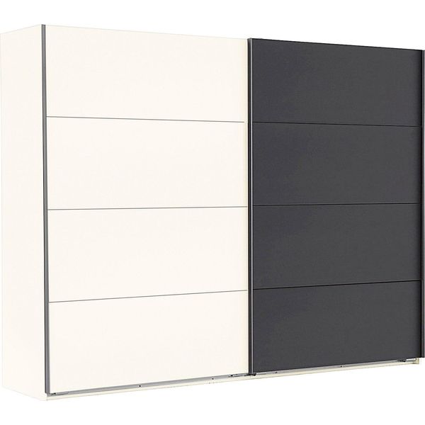 SchwebetüRenschrank Wimex "Easy", Weiß (Weiß, Graphit), B:270Cm H:210Cm T:65Cm, SchräNke, SchwebetüRenschrank-image