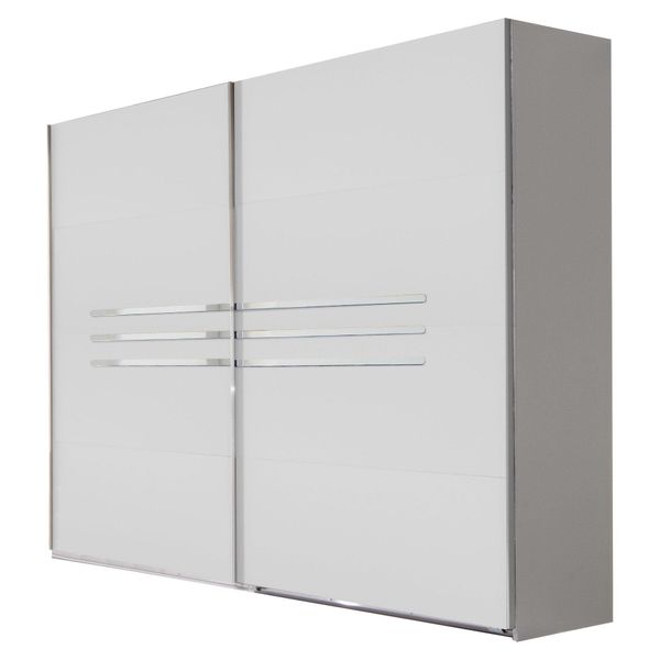 SchwebetüRenschrank Wimex "Anna", Weiß, B:225Cm, SchräNke, SchwebetüRenschrank-image