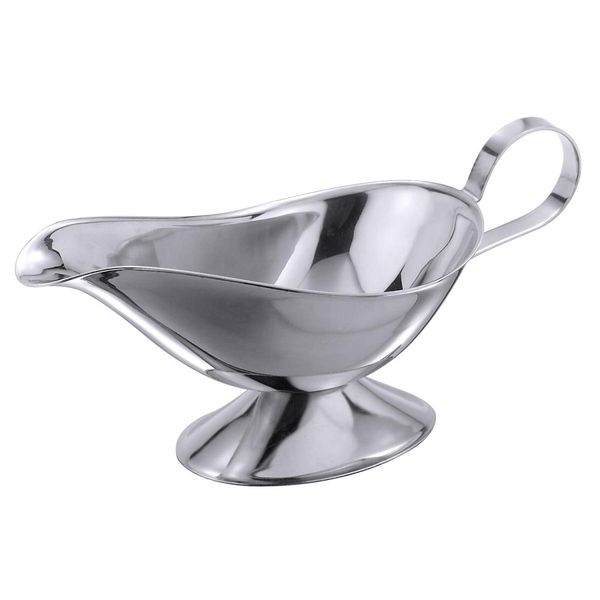 Salsiera Con Base In Acciaio Inox, Lucida, Qualità Media-image