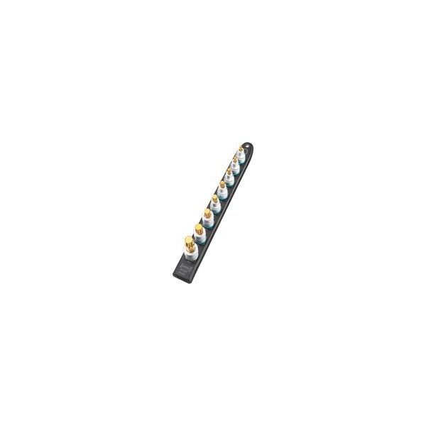 Smartrail 1/2" SteckschlüSseleinsatz-Satz Innenvielzahn, 8-Teilig Schwarz, M5 - M18, Kurz"-image