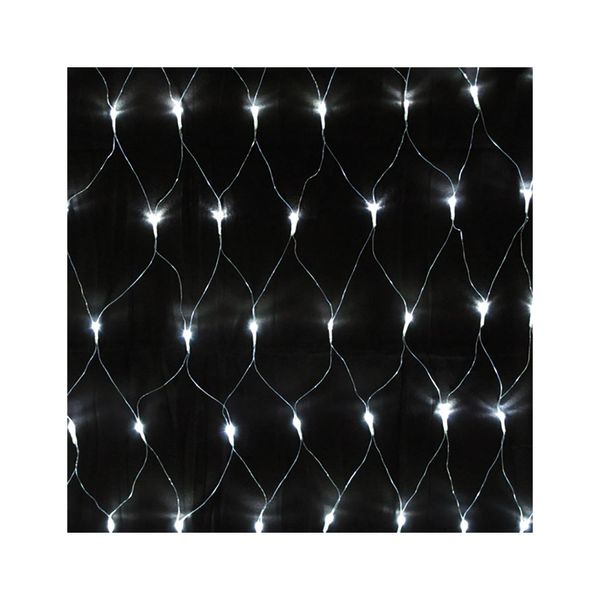 Lex 160Er Led Lichternetz FüR Innen- Und AußEnbereich, Kaltweiß, IP44, 2 X 1,2 M-image