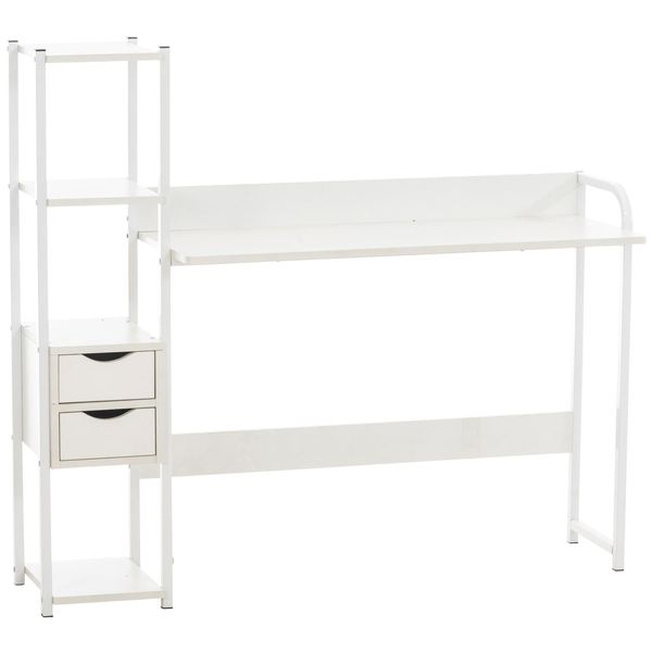 Clp Schreibtisch Widnes I BüRotisch Mit Regal Und Stauraum I Computertisch Mit Schubladen I Laptoptisch Im Industrial Look-image