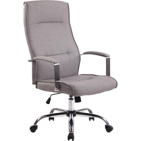 Clp BüRostuhl Portland Mit Kunstlederbezug Oder Stoffbezug HöHenverstellbarer Ergonomischer BüRosessel I Chefsessel Mit Lehne-image