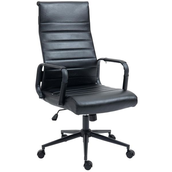 Clp BüRostuhl Ergonomisch Kolumbus Echtleder, Schreibtischstuhl HöHenverstellbar Stufenlos, Drehstuhl Mit Rollen Bis 150 Kg Belastbar-image