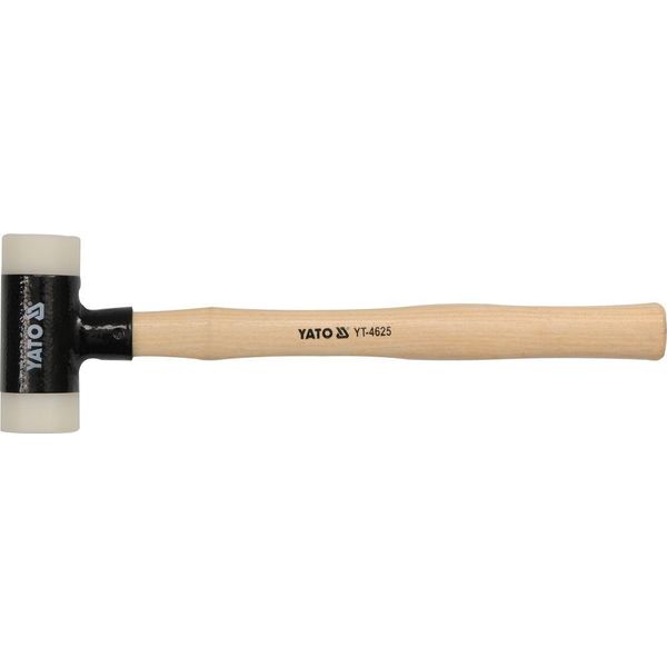 Yato YT-4625 Martello Weicher Non Rinculante Schwarz, Holz-image