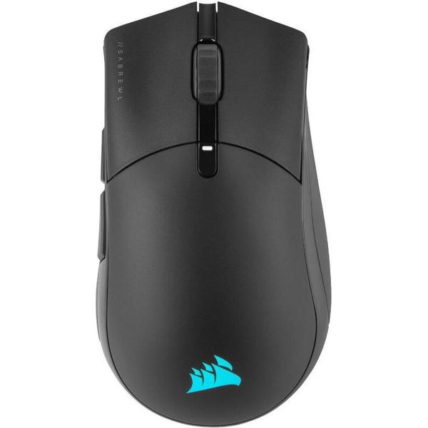 Corsair Sabre Rgb Pro Wireless Champion Mouse Mano Destra Rf Wireless + Bluetooth + Usb Type-A Ottico 26000 Dpi-image