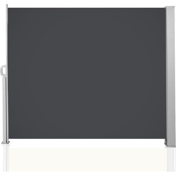 Yakimz Tenda Da Sole Laterale Schermo Privacy 160*300Cm Tenda Da Sole Parete Laterale Protezione Solare Tenda Da Sole Parete Campeggio Grigio-image