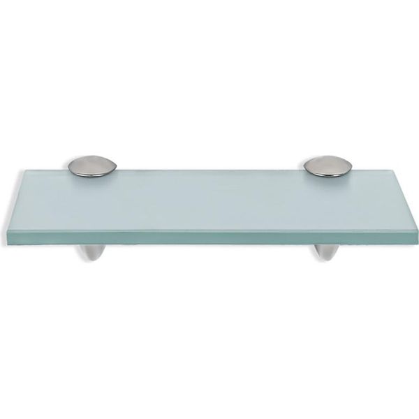Jiubiaz Mensola In Vetro Mensola In Vetro Mensola Da Parete Mensola Da Bagno Mensola Mensola In Vetro Smerigliato 30X10 Cm 8 Mm-image