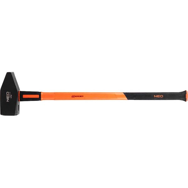 Martello Da Carpentiere Neo Tools, Manico In Fibra Di Vetro, Impugnatura Ergonomica Gommata, Asta Forgiata, Rettificata, Temprata A Induzione, Certificati Gs E Rheinland, Din 1193 (3 Kg)-image