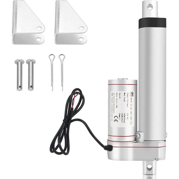 Attuatore Lineare Regolabile Jiubiaz 1500N Attuatore Lineare Attuatore Lineare Motore Attuatore Lineare DC12V 250 Mm-image