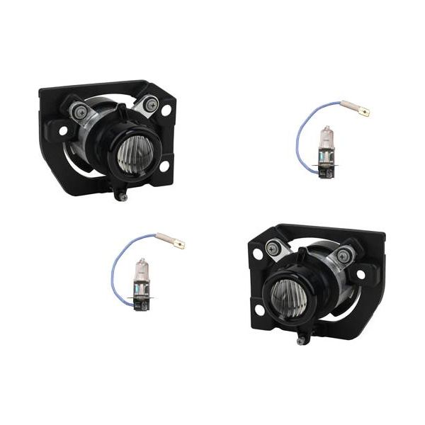 Johns, Fari Fendinebbia Adatti Per Fiat 500 -312 07/15- Set Destro E Sinistro Con H3 Nuovo-image