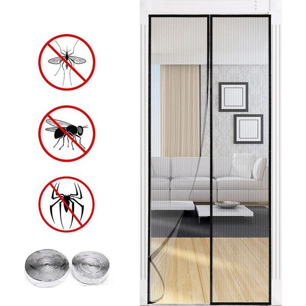 Tolletour Zanzariera Magnetica Porta 90 X 210 Cm Zanzariera Porta Balcone Tenda Zanzariera Zanzariera Senza Forare-image