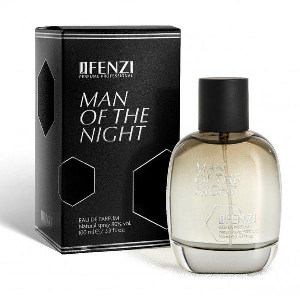 J' Fenzi Man Of The Night For Men Eau De Parfum - Acqua Profumata 100 Ml-image