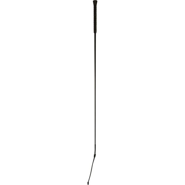 Frusta Da Dressage Covalliero In Fibra Di Vetro Nera, Misura: 100 Cm-image