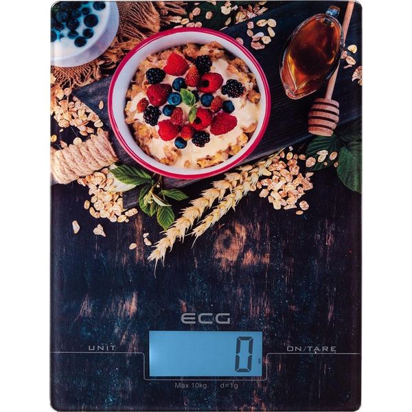 Ecg Kv 1021 Berries | Bilancia Da Cucina | Portata Massima: 10 Kg | Funzione Tara |-image