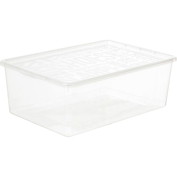 Plast Team19820800 Plast Team Shoe Box Basic Box, Grande-image