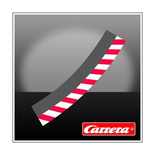 Carrera AußEnrandstreifen FüR Steilkurve 3/30° (6), Endstü 1:24-image