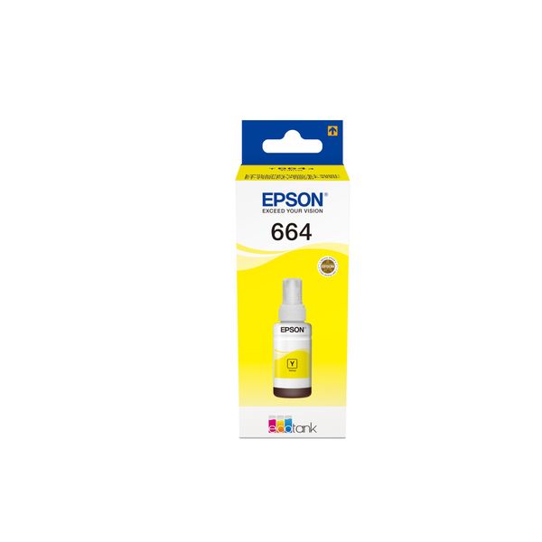 Epson C13T664440 Flacone Inchiostro Originale Giallo-image