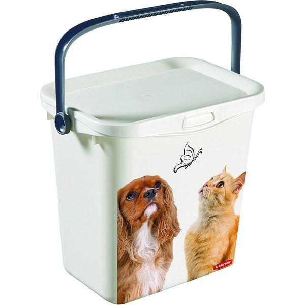 Curver Petlife Food Box Snack Box Food Bin 6 Litri Multi Box Food Container-image