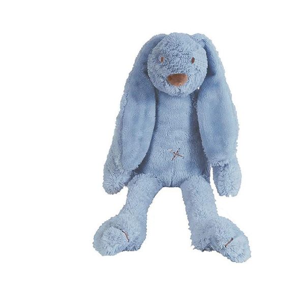 Happy Horse Coniglio Giocattolo Richie Grande Peluche Blu Scuro 58 Cm-image