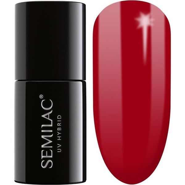 Semilac Vernice Ibrida 027 Rosso Intenso - 7 Ml-image