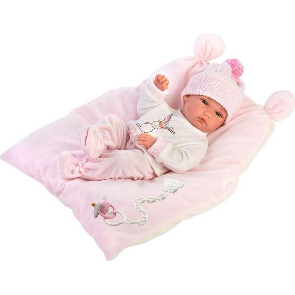 Llorens 21192807 Bambola Neonata Bimba Rosa, 35 Cm-image