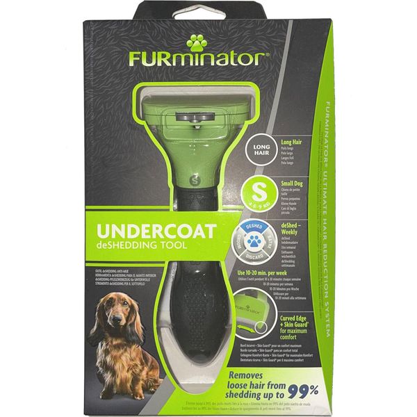 Furminator Per Cani Di Piccola Taglia A Pelo Lungo, Strumento Per La Toelettatura A Pelo Corto-image
