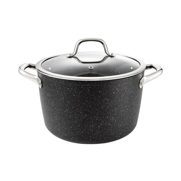 Tescoma President Casseruola In Pietra Con Coperchio ø 24 Cm, 6,0 L-image