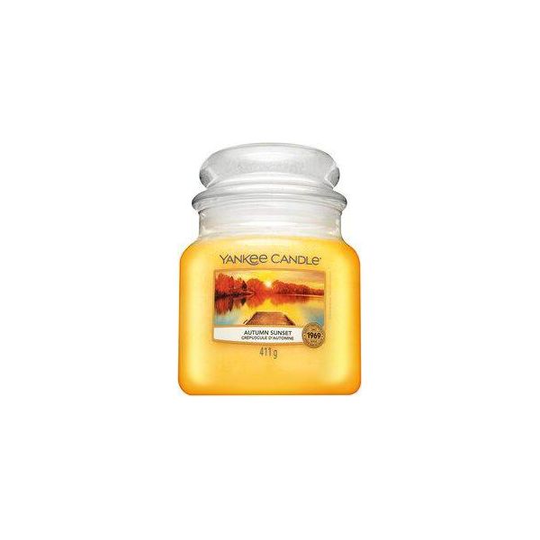 Autumn Sunset - Candela Profumata In Barattolo 411G - Yankee Candle-image