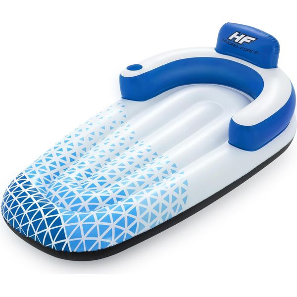 Materassino Gonfiabile Bestway 43533, Indigo Wave, Con Braccioli E Schienale, Per Acqua, 191X107 Cm-image