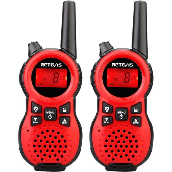 Retevis RT638 Walkie-Talkie Per Bambini, Da 3 A 12 Anni, 16 Canali, Torcia Vox, Giocattolo - Regalo Di Pasqua Per Bambini-image