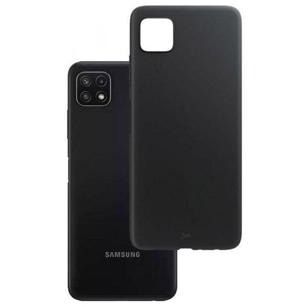 3Mk Custodia Opaca Per Samsung Galaxy A22 4G - Nero KP20790-image