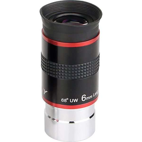 Oculare Svbony Da 1,25", Ultra Grandangolare Corpo In Lega Di Alluminio Da 6 Mm Oculare Fmc 68° Per Accessori Binoculari"-image