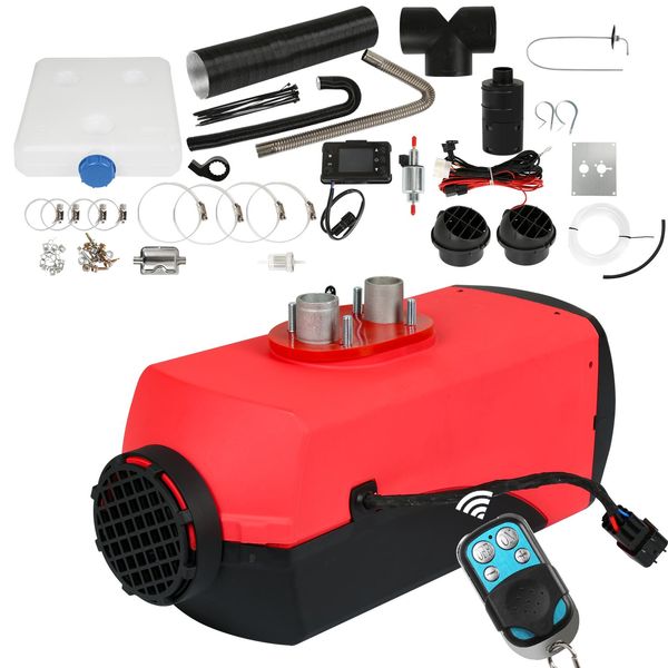 Swanew 5KW 12V Diesel Riscaldatore Auto Parcheggio Riscaldatore Aria Riscaldatore Lcd Auto Camion-image