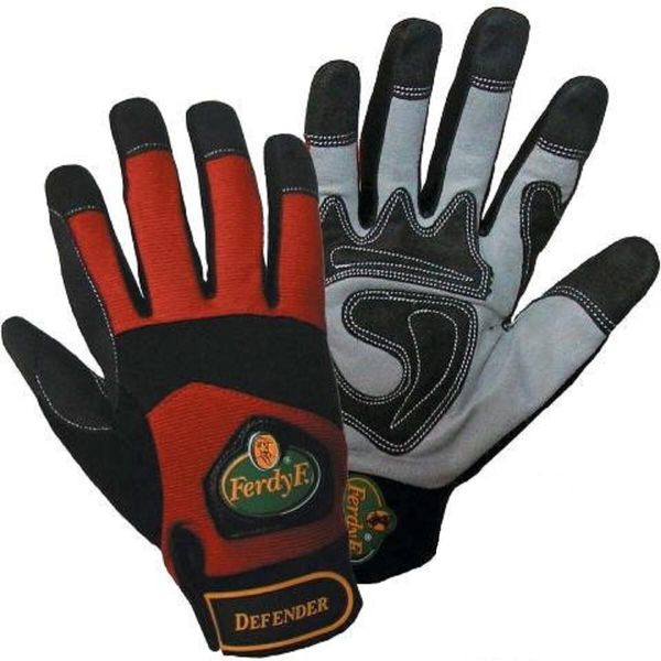 1 Paio Di Guanti Ferdyf. Mechanics Power Rosso-Nero, Colore: Nero-Rosso, Taglia: Xxl (11)-image