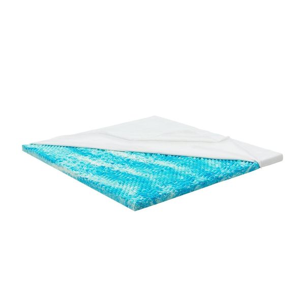Juskys OrthopäDischer Topper 140 X 200 Cm - 7 Zonen Aus Memoryschaum 7 Cm Dick H2 - H3-image