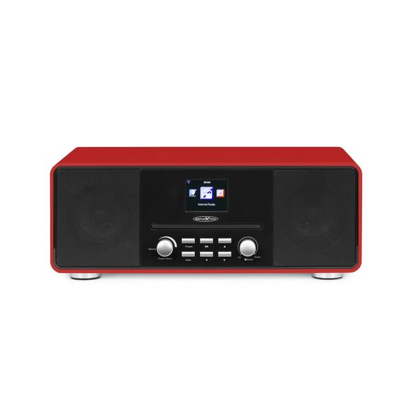 Reflexion Internet/Dab+/Ukw-Radio HRA19INT Rot-image