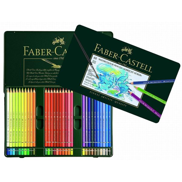 FABER-CASTELL Matite Acquerellabili Albrecht DüRer 60 Astuccio In Metallo-image