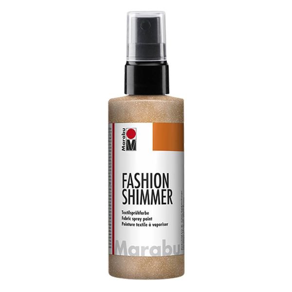 Vernice Spray Per Tessuti Marabu "Fashion Shimmer"", 100 Ml, Albicocca"-image