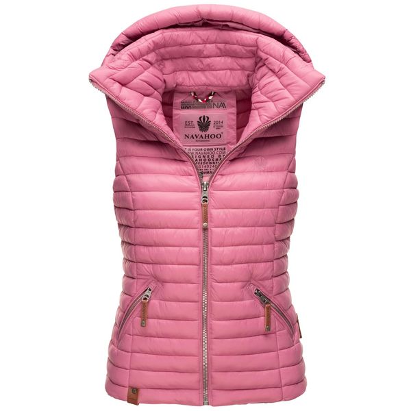 Navahoo Damen Designer Steppweste äRmellose Weste Mit Kapuze Shadaa-image
