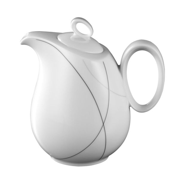 Seltmann Weiden Trio Caffettiera, Teiera, Per 6 Persone, Highline, Porcellana, Lavabile In Lavastoviglie, 1,3 L, 1694625-image